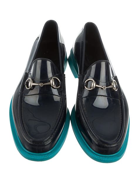 gucci horsebit rubber loafer|Gucci Horsebit shoes.